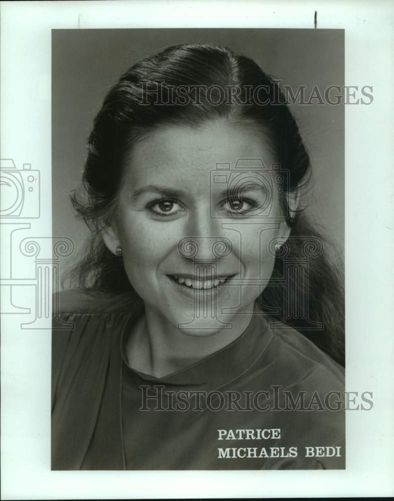 1990 Press Photo Soprano Singer Patrice Michaels Bedi - sap10579- Historic Images