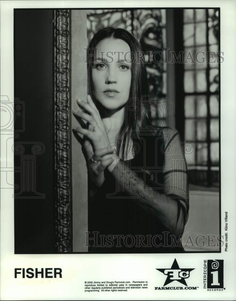 2000 Press Photo Fisher, Interscope Records recording artist - sap10651- Historic Images