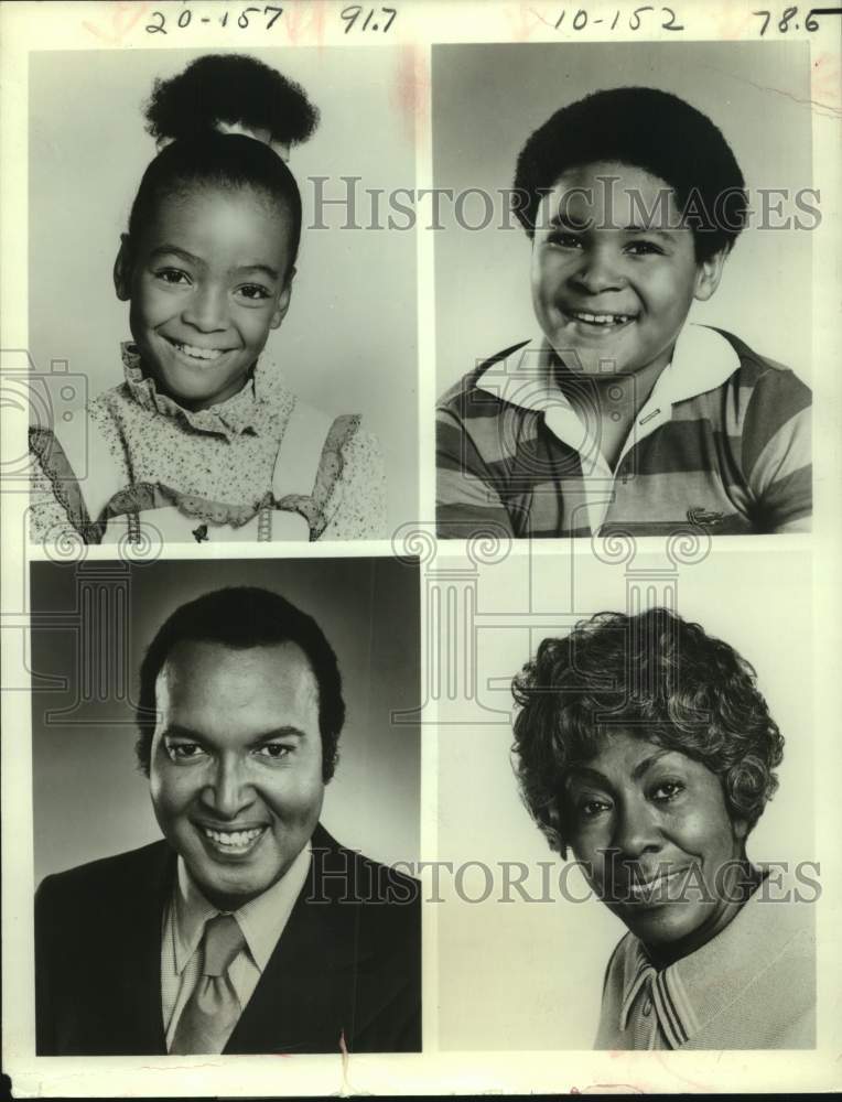 1978 Press Photo Actors Kim Fieilds, Tony Holmes, co-stars in closeup portraits- Historic Images