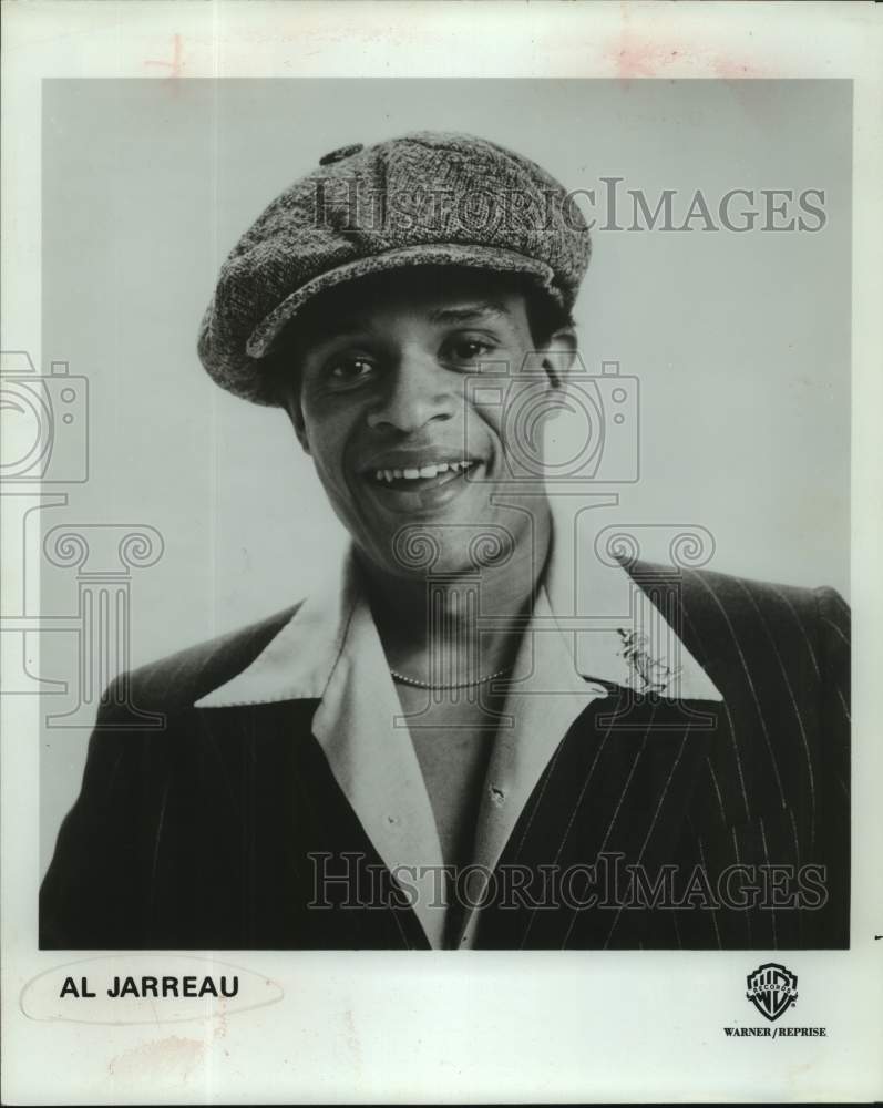 1979 Press Photo American Singer Al Jarreau in closeup portrait smiling- Historic Images