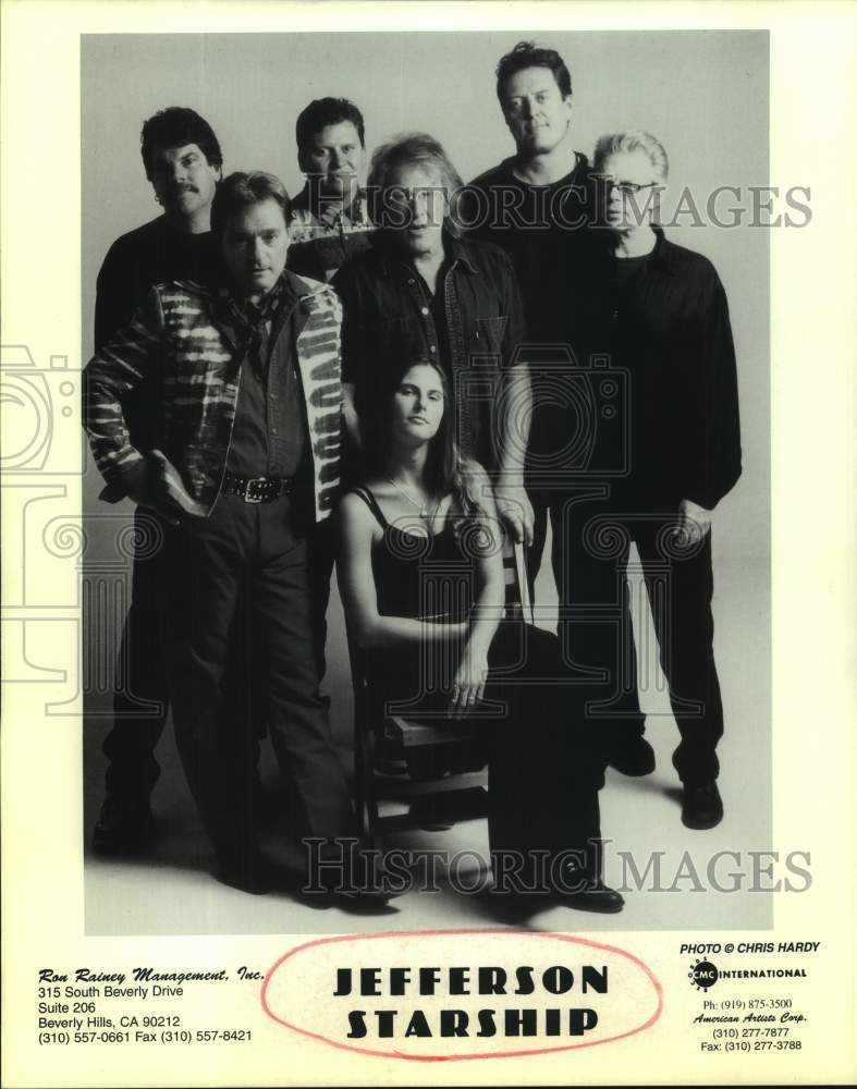 1999 Press Photo Jefferson Starship, soft rock band from San Francisco.- Historic Images