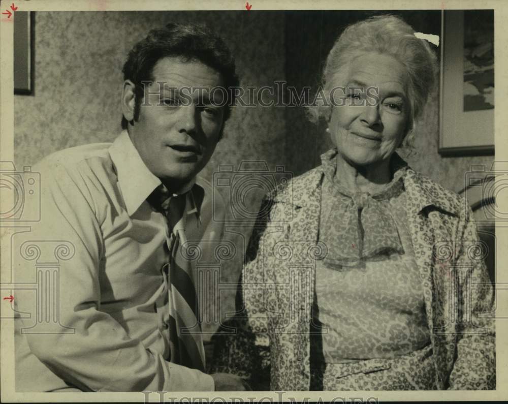 1979 Press Photo Actor Jame MacArthur, Entertainer with Actress in scene- Historic Images