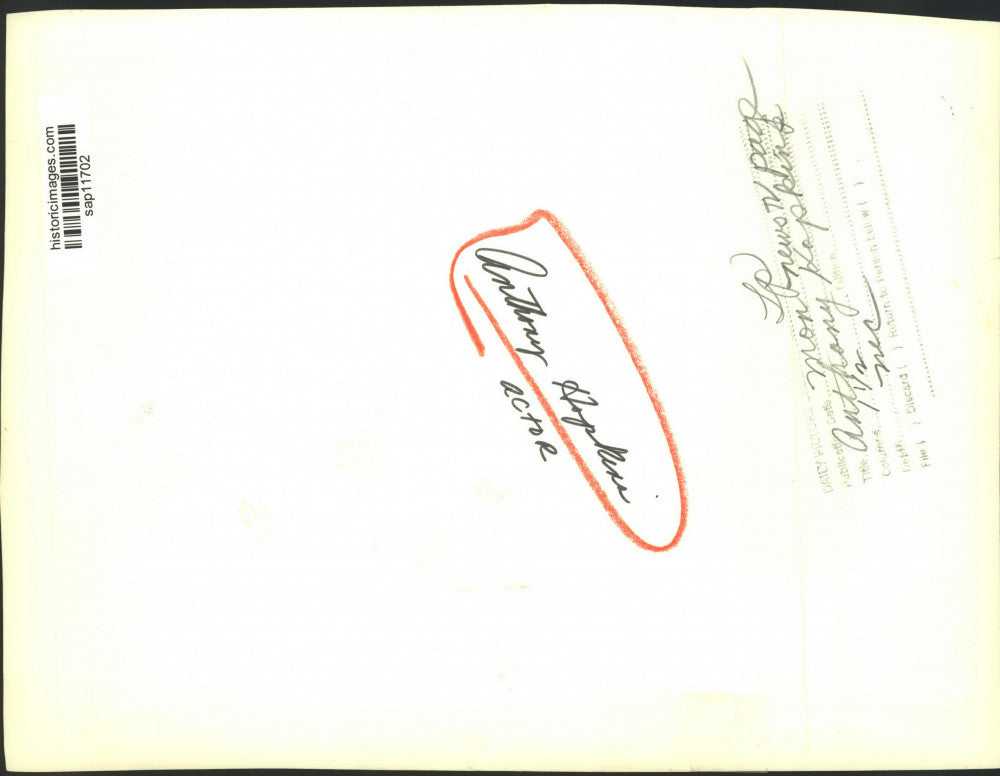 Press Photo Anthony Hopkins, Welsh film, stage, and television actor.