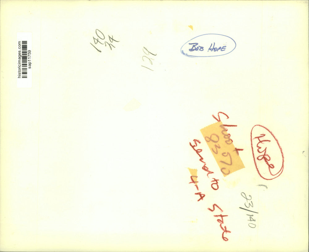 Press Photo Bob Hope, actor, comedian - sap11759