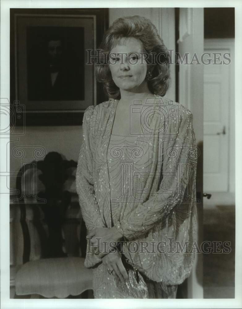 1987 Press Photo Tony Award Winning Actress Carlin Glynn in "Mr. President" Show- Historic Images