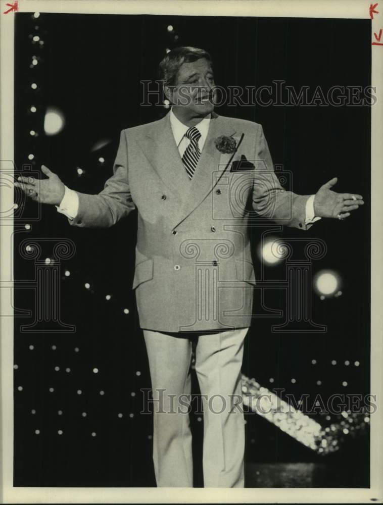 1978 Press Photo Entertainer Jackie Gleason on CBS Television - sap11930- Historic Images