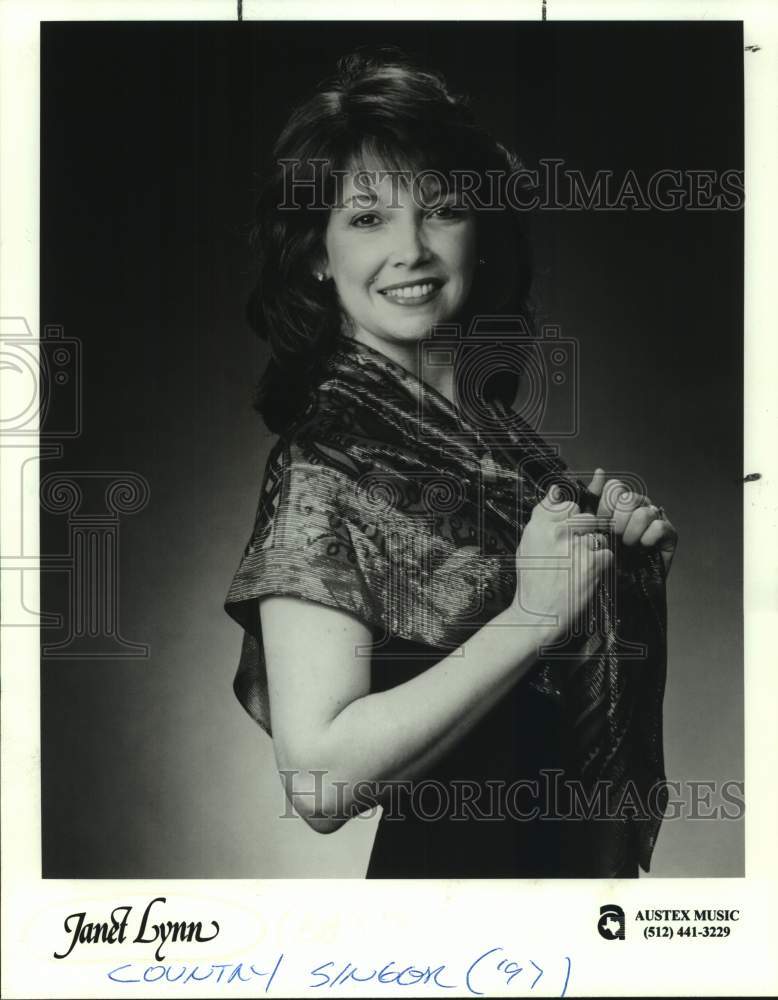 1997 Press Photo Janet Lynn, Country Singer - sap12006- Historic Images