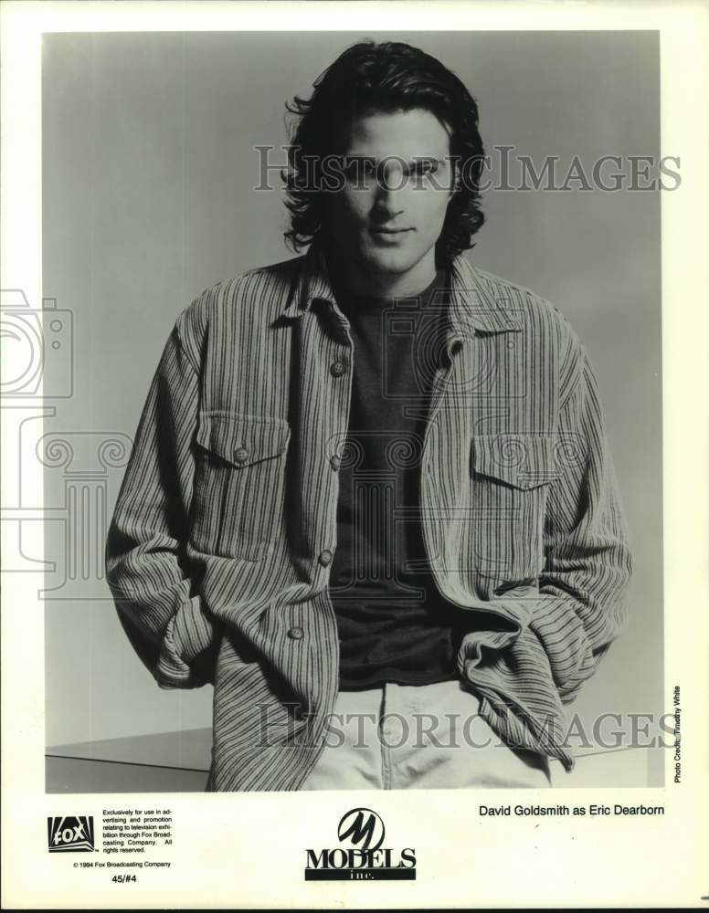 1994 Press Photo David Goldsmith stars on Models Inc., on Fox. - sap12069- Historic Images