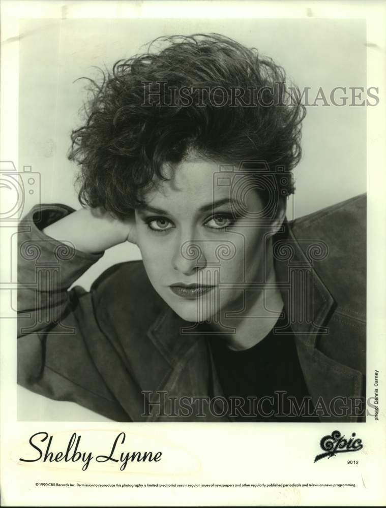 1990 Press Photo Shelby Lynne, Singer - sap12146- Historic Images