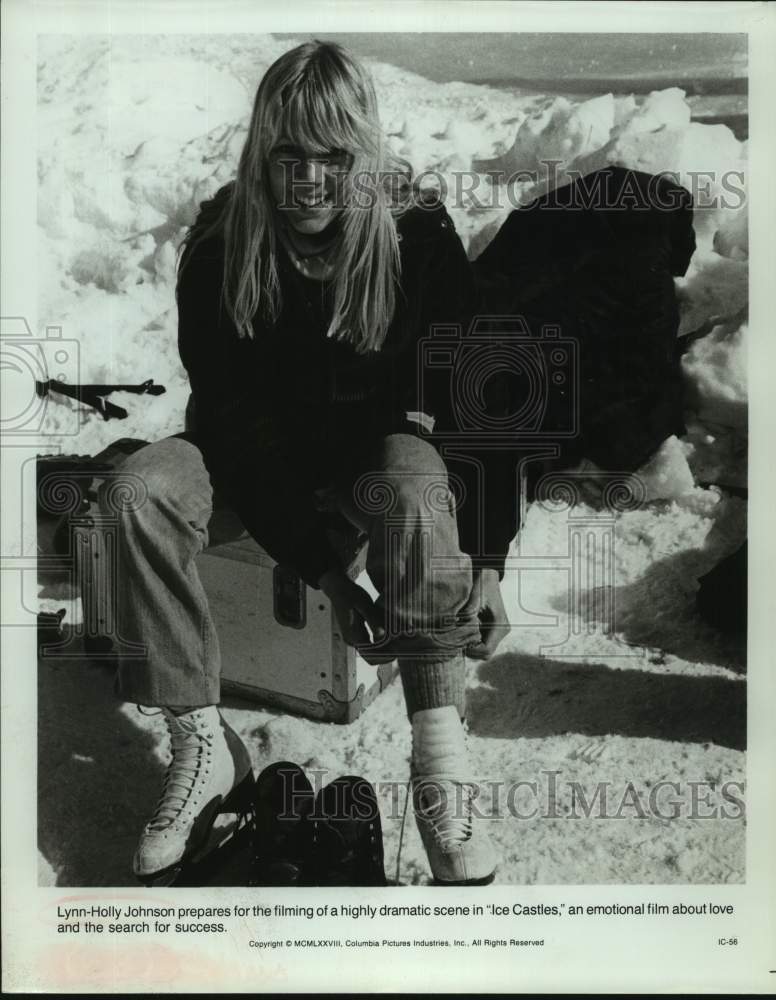 1979 Press Photo Actress Lynn-Holly Johnson in "Ice Castles" movie - sap12554- Historic Images