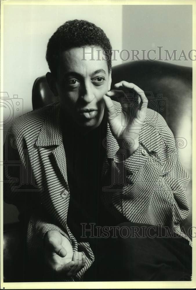 1992 Press Photo Gregory Hines stars in the musical &quot;Jell&#39;s Last Jam,&quot; New York- Historic Images