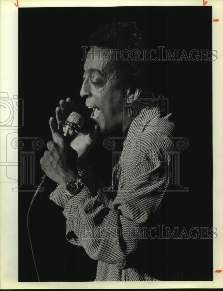 1986 Press Photo Gregory Hines at Festival, Texas - sap12912- Historic Images