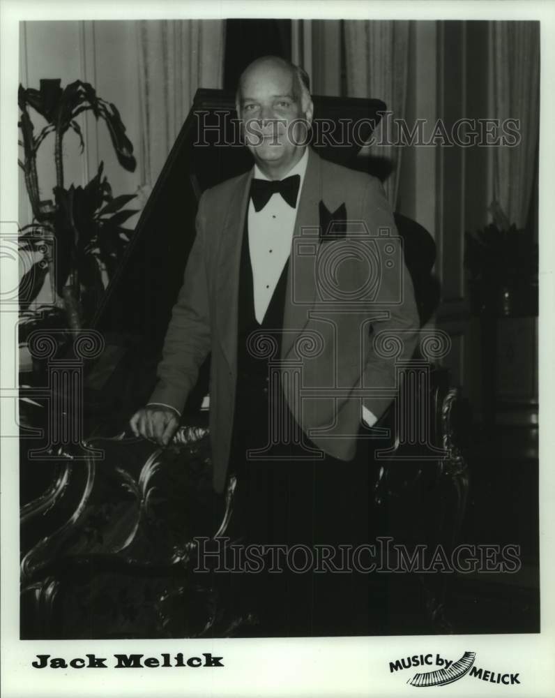 2000 Press Photo Pianist Jack Melick - sap13010- Historic Images