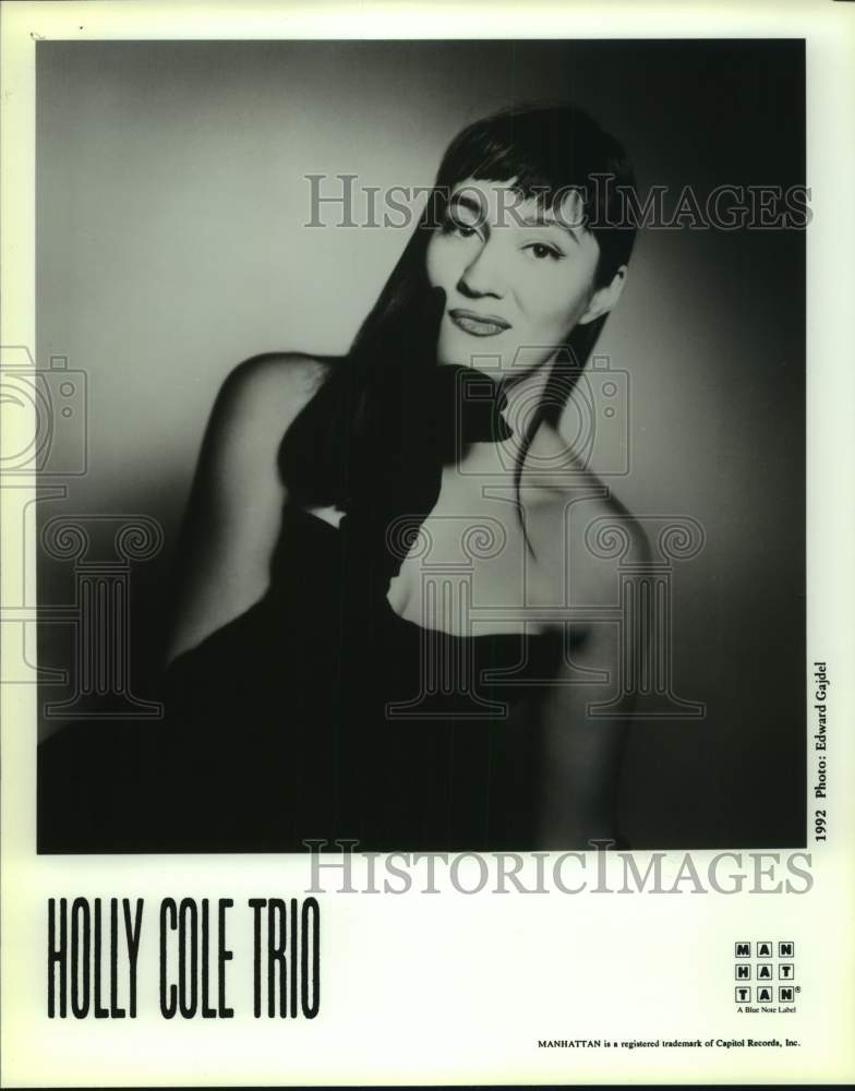 1992 Press Photo Canadian Singer Holly Cole Trio - sap13051- Historic Images