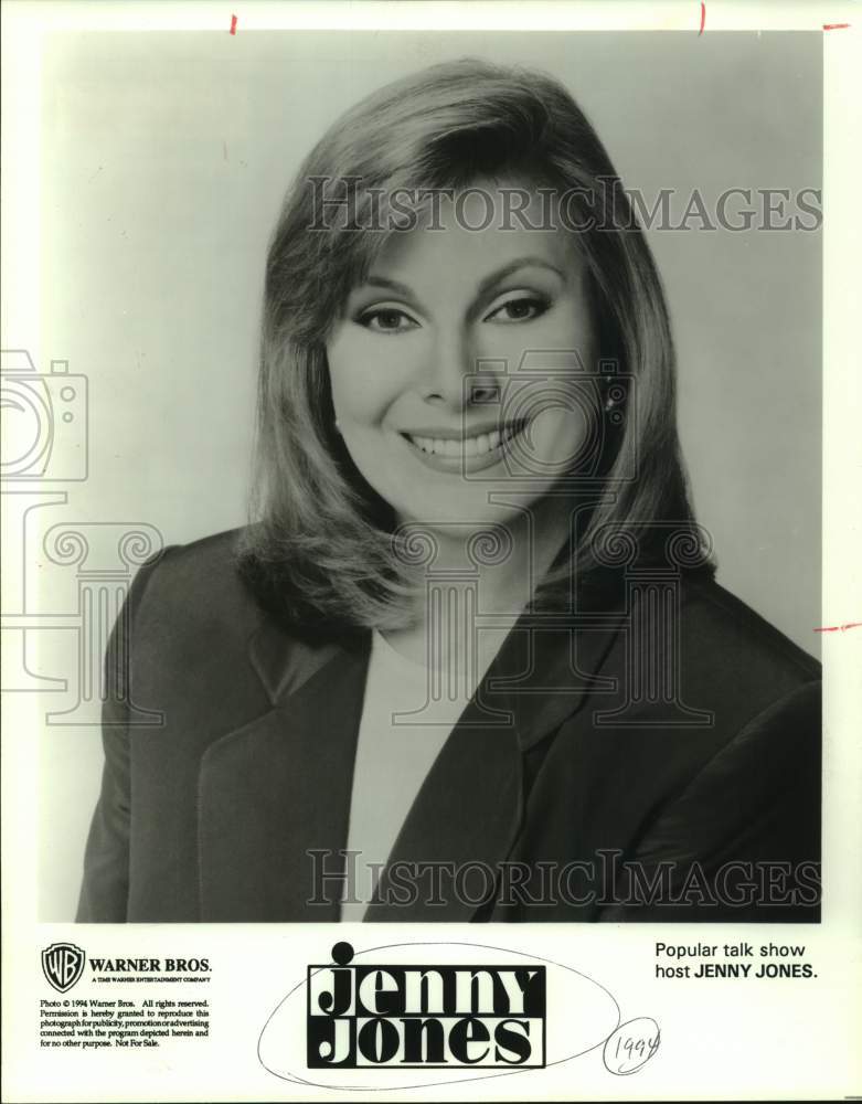 1994 Press Photo Popular Talk Show Host Jenny Jones - sap13116- Historic Images