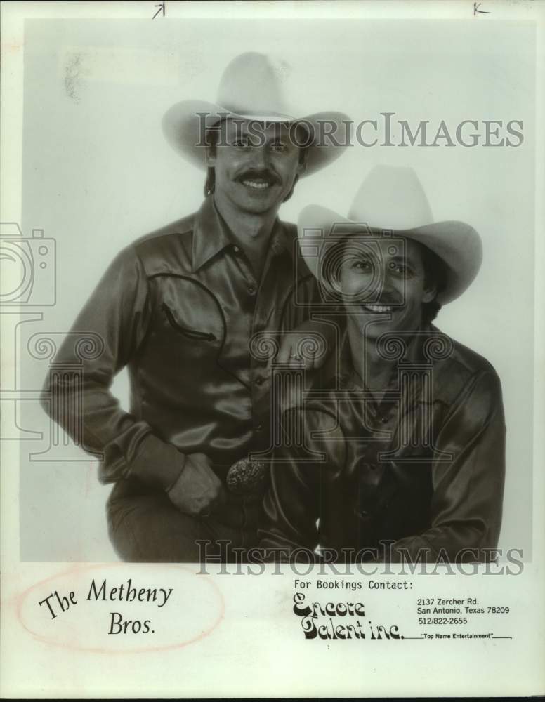 1982 Press Photo Two Members of The Metheny Bros. - sap13250- Historic Images