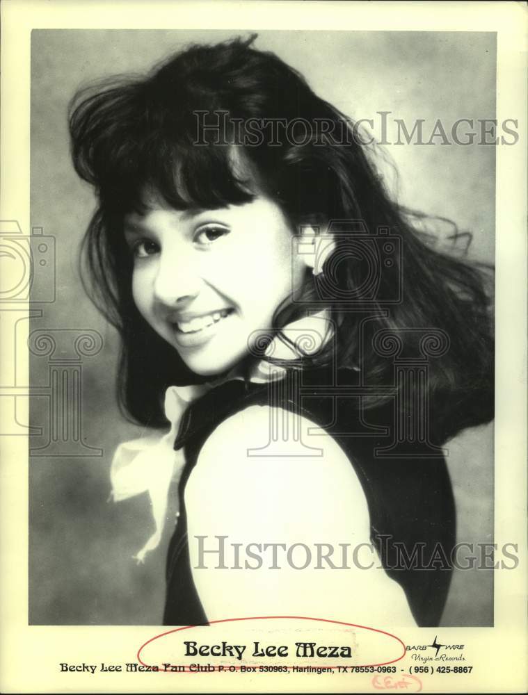 1997 Press Photo Becky Lee Meza, Entertainer - sap13297- Historic Images