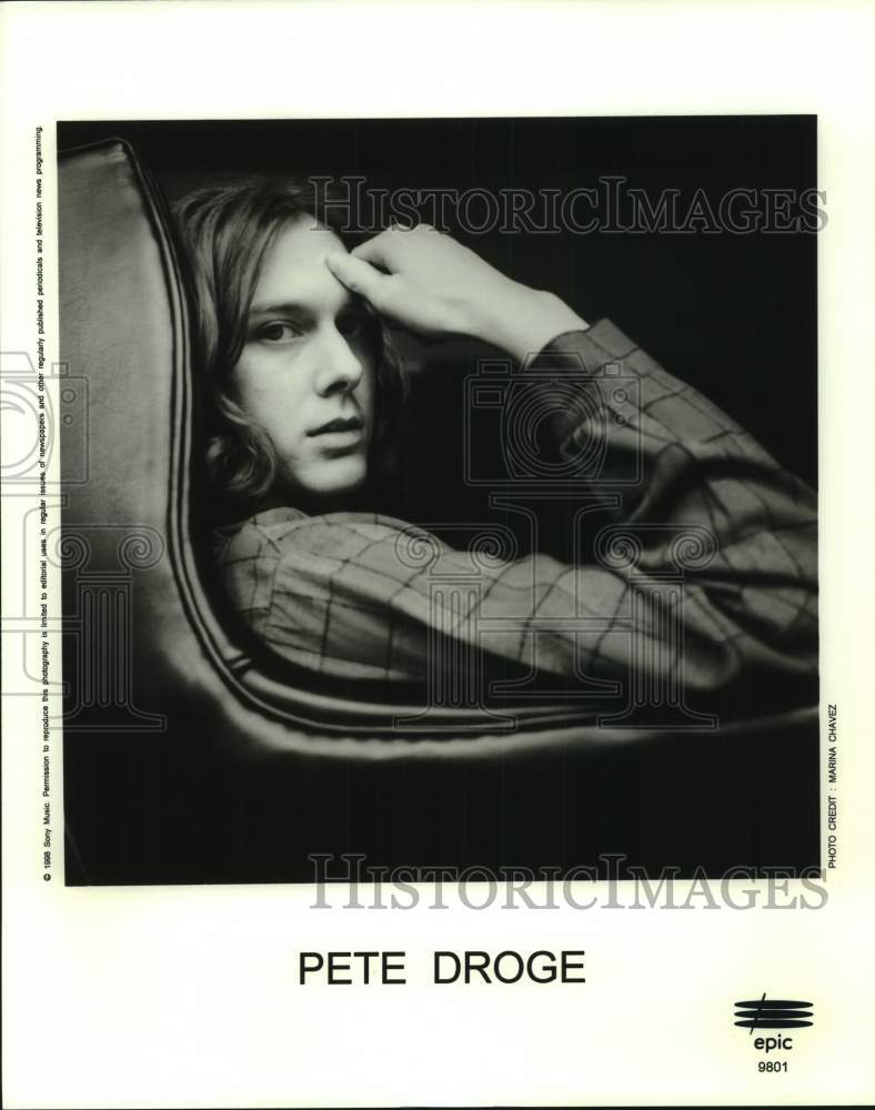 1996 Press Photo Musician Pete Droge - sap13365- Historic Images