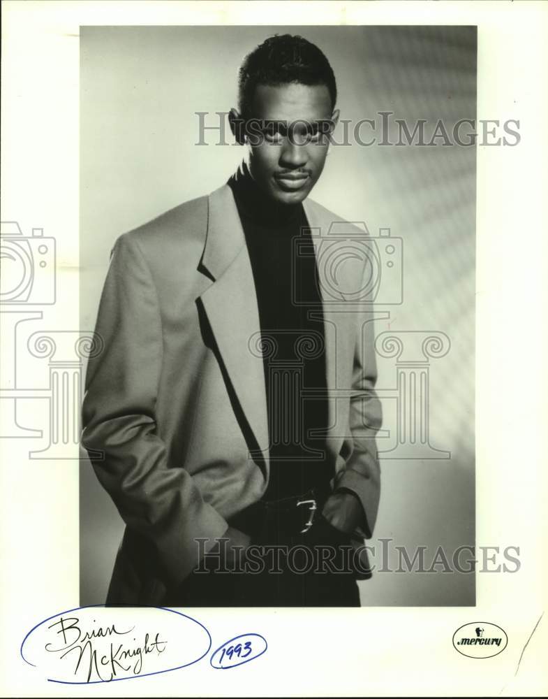 1993 Press Photo Brian McKnight, Singer - sap13371- Historic Images