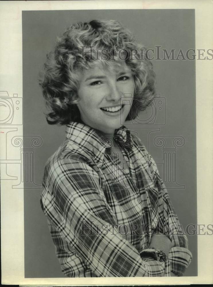 1981 Press Photo Marilyn Jones, actress in &quot;King&#39;s Crossing&quot; on ABC-TV- Historic Images