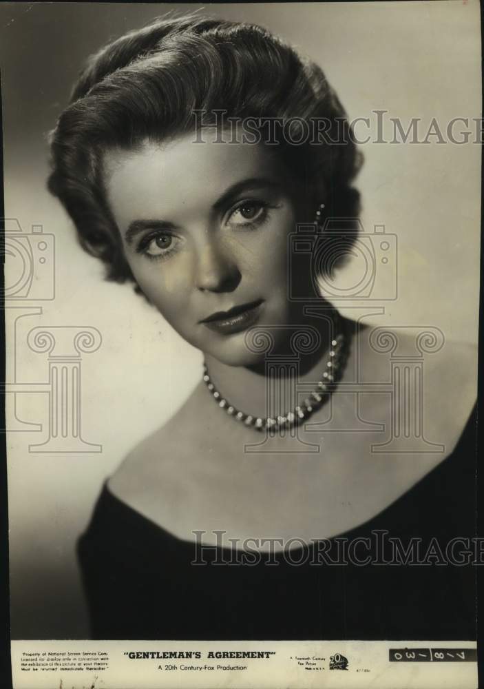 Press Photo Actress Dorothy McGuire in "Gentleman's Agreement" movie - sap13527