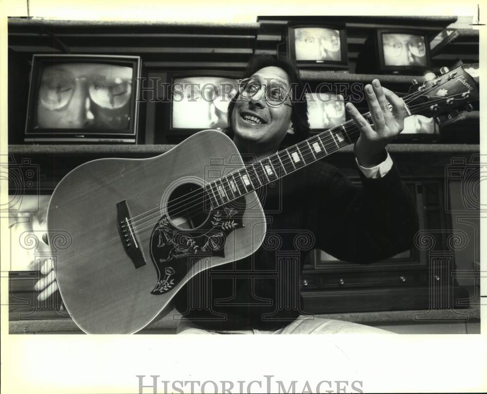 1991 Press Photo Michael Mehl, Award winning maker of Commercials, Musician- Historic Images