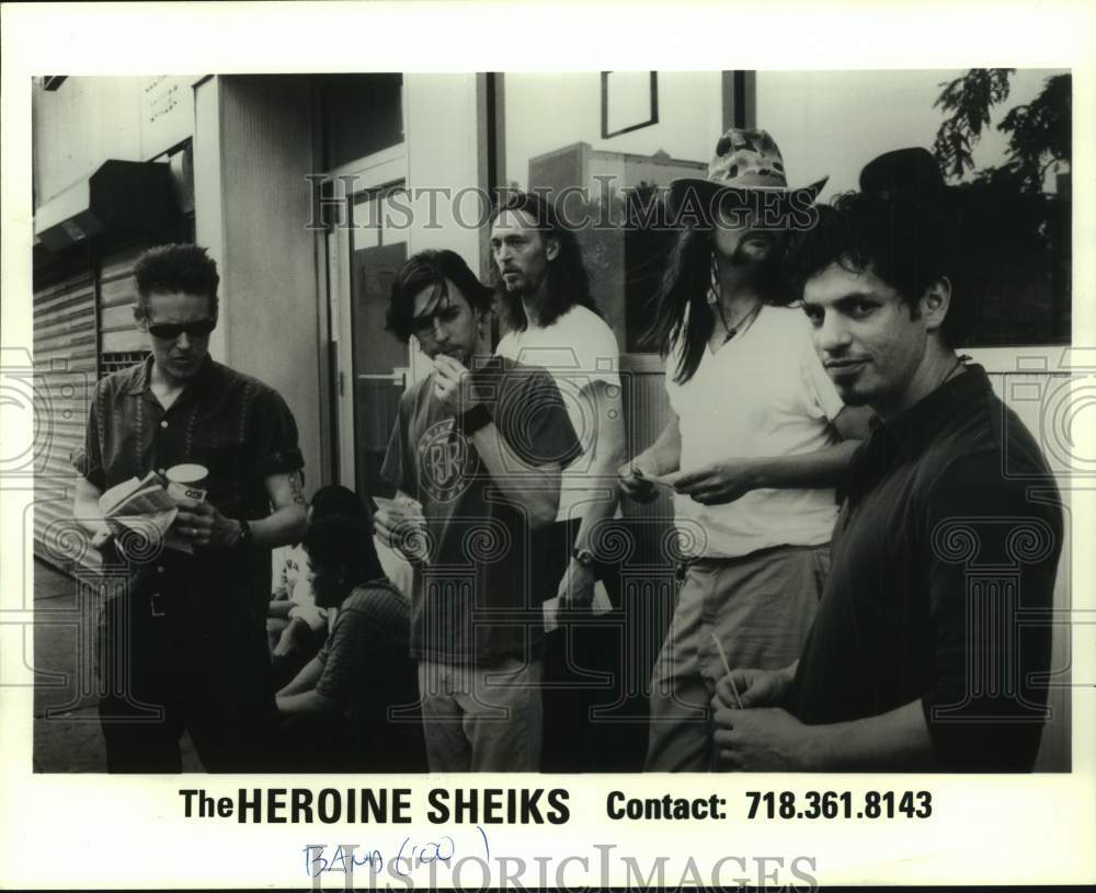 2000 Press Photo Members of Heroine Sheiks, experimental rock band. - sap14140- Historic Images