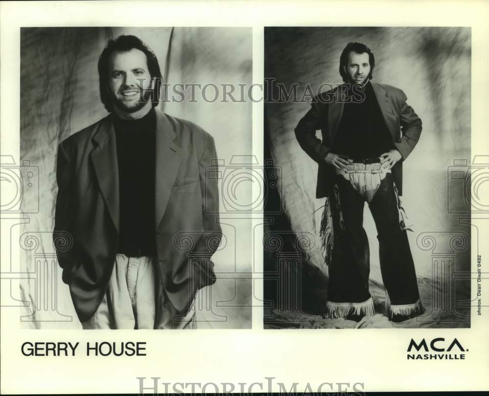 1992 Press Photo Entertainer Gerry House - sap14286- Historic Images