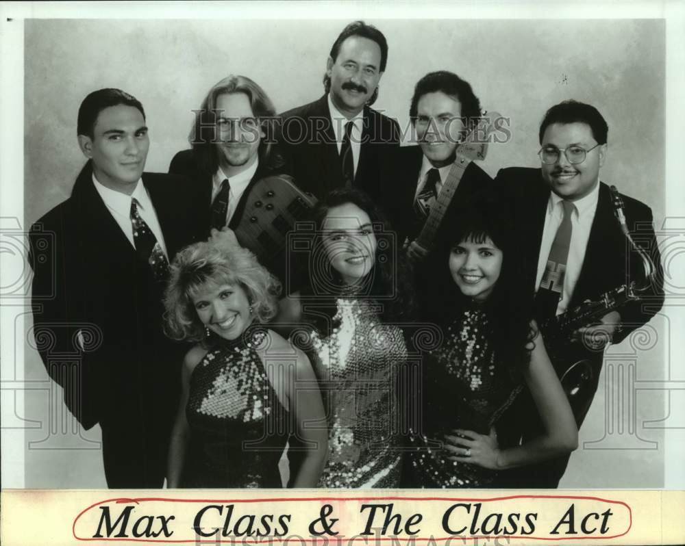 1995 Press Photo Max Class &amp; The Class Act, Musicians, Entertainers - sap14666- Historic Images