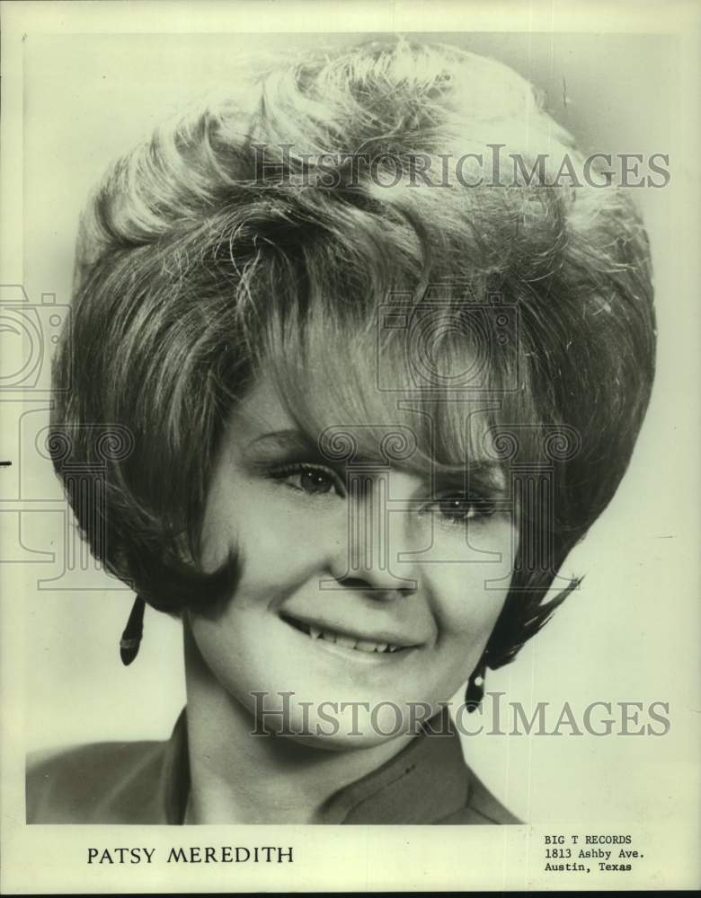 1976 Press Photo Singer Patsy Meredith - sap14847- Historic Images