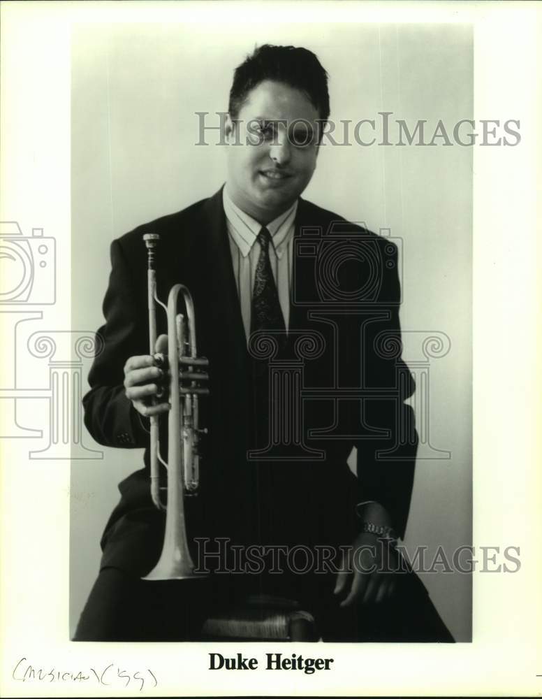 1999 Press Photo Musician Duke Heitger - sap14911- Historic Images