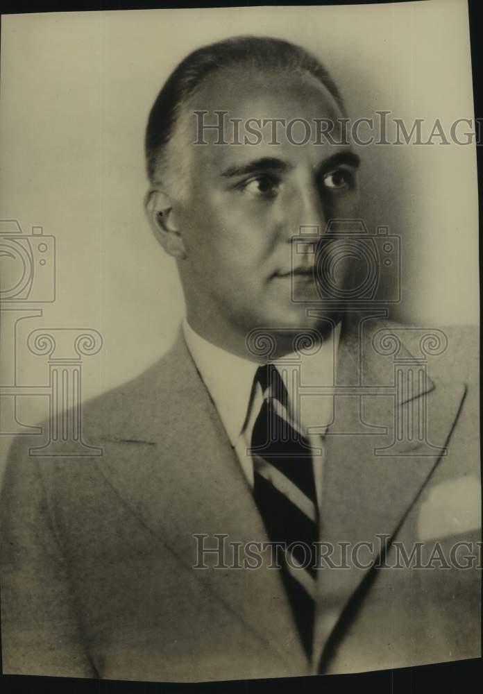 1950 Press Photo Actor Max Lorenz is Tristin in "Tristan and Isolde" movie