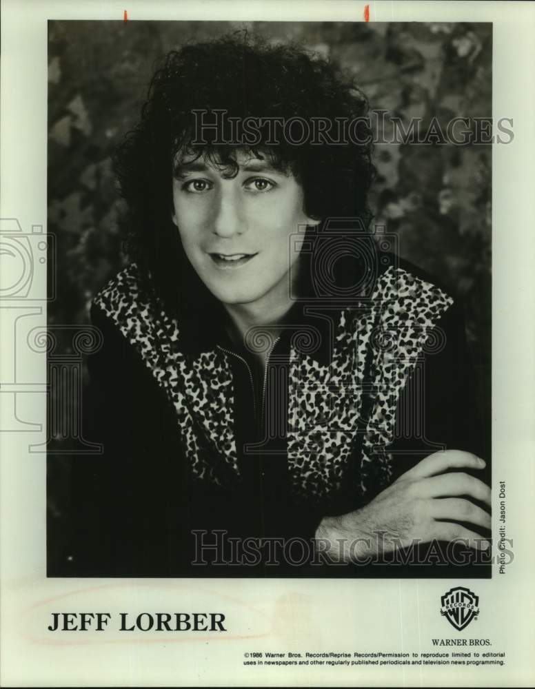 1986 Press Photo Musician Jeff Lorber - sap15002- Historic Images