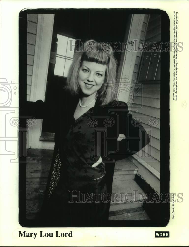 1997 Press Photo Singer Mary Lou Lord - sap15005- Historic Images