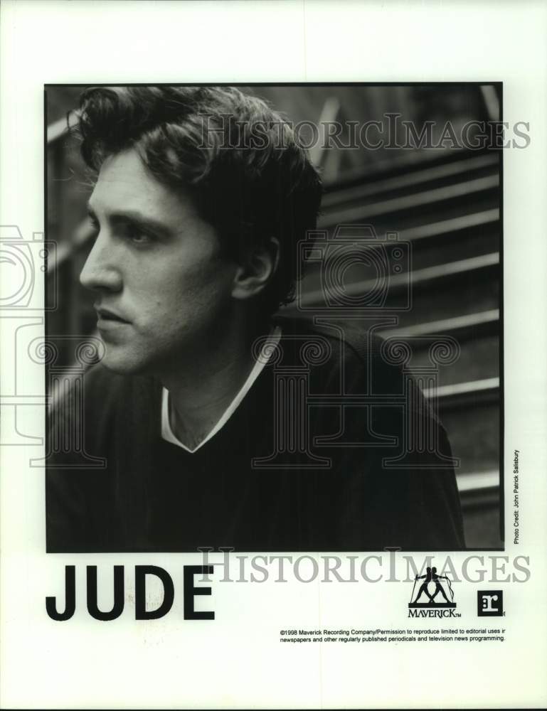 1998 Press Photo Musician Jude, Entertainer - sap15096- Historic Images