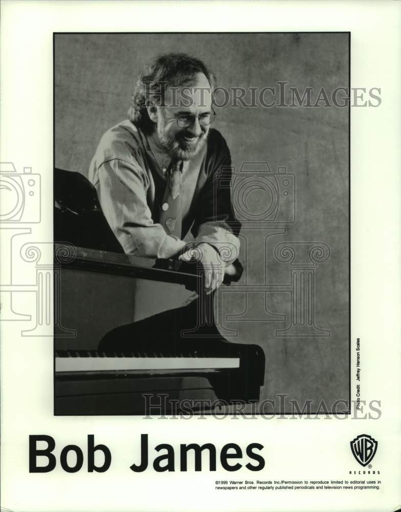 1999 Press Photo Bob James, jazz keyboardist, arranger, and record producer.- Historic Images