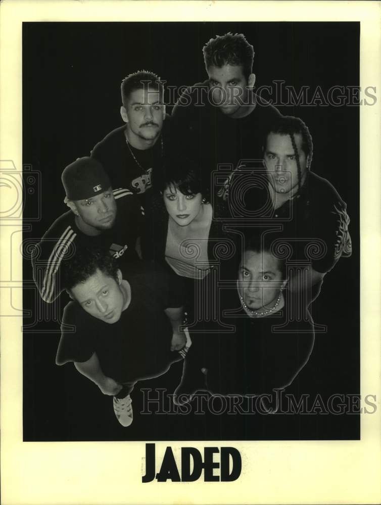 2000 Press Photo Actress Tina Yothers with her band Jaded. - sap15423- Historic Images