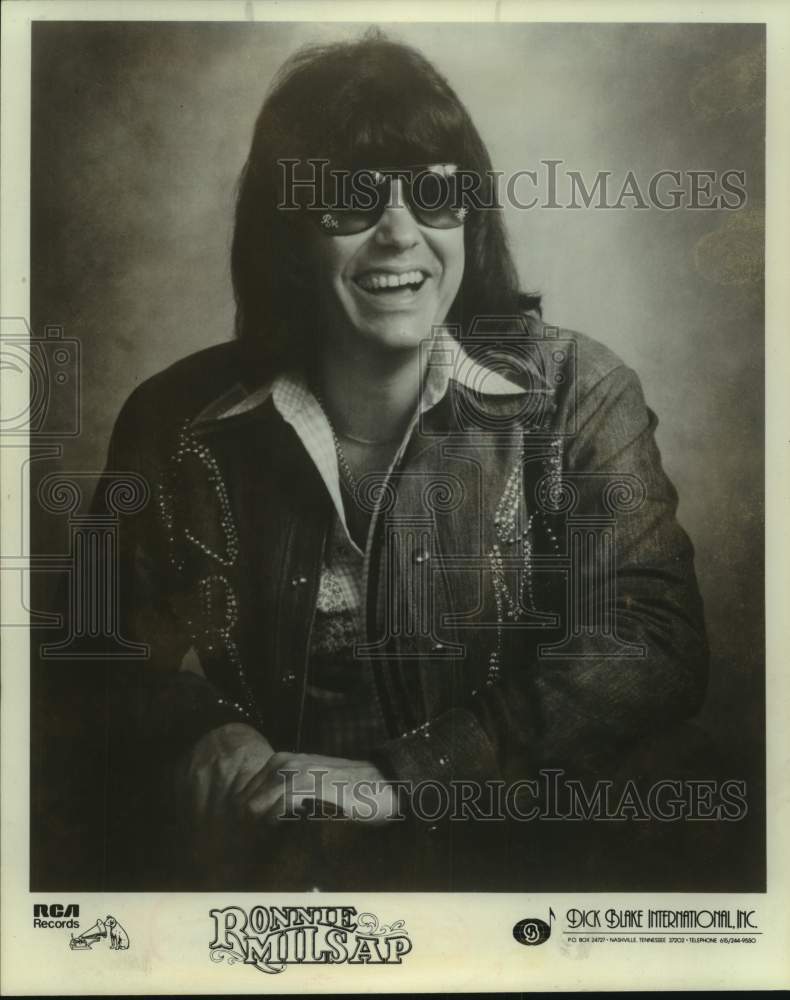 1980 Press Photo Ronnie Milsap, country singer and pianist. - sap15440- Historic Images