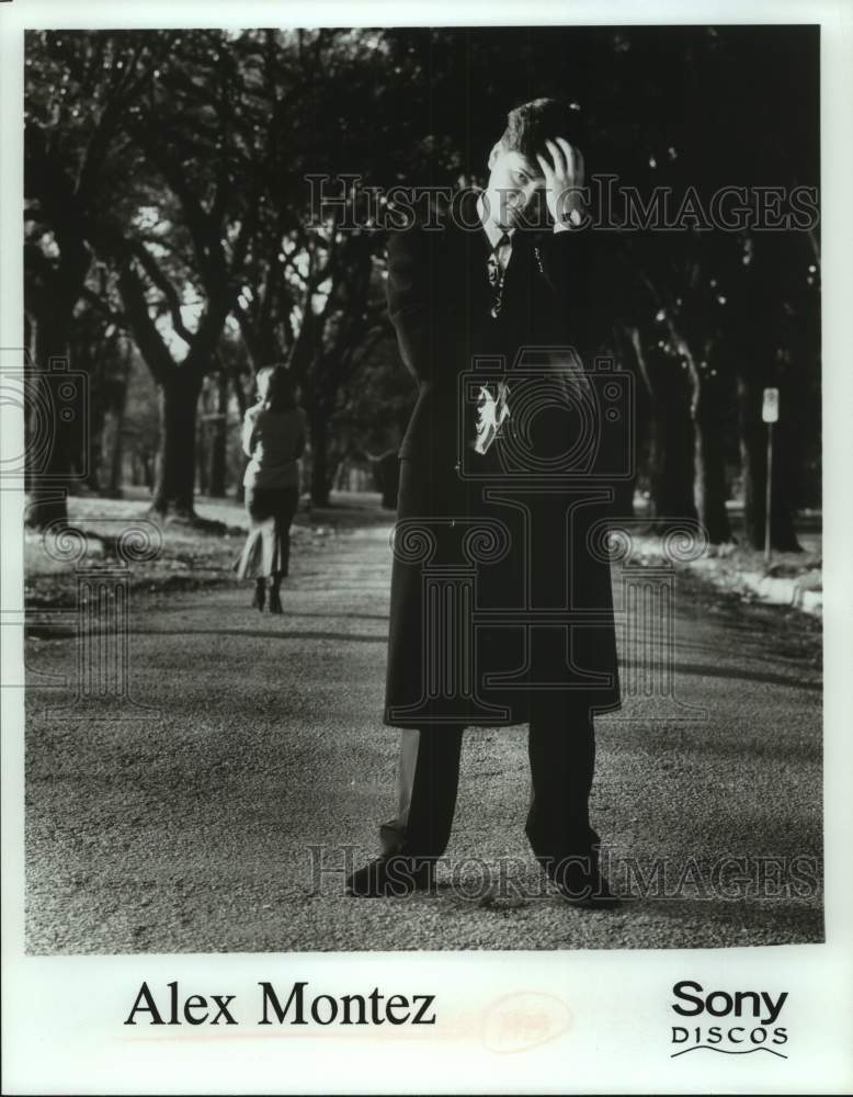 1993 Press Photo Alex Montez, Latin singer, music producer and pastor.- Historic Images