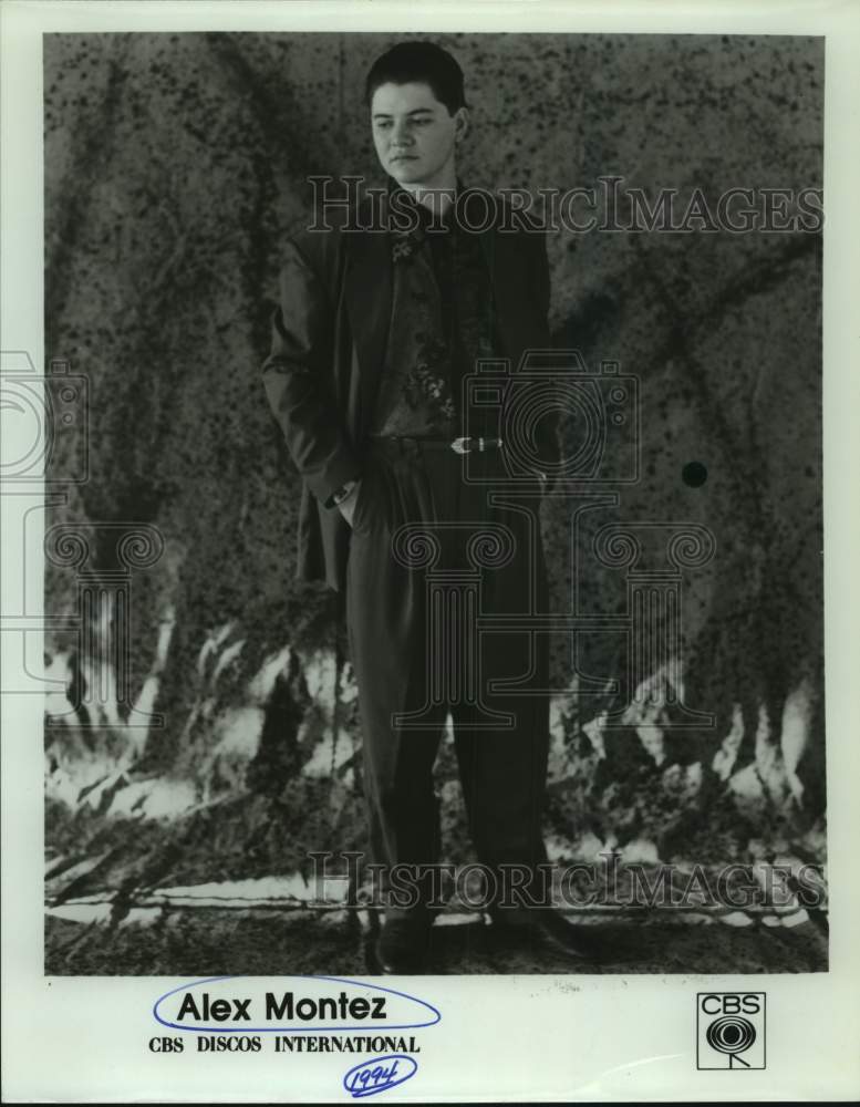 1994 Press Photo Alex Montez, Latin singer, music producer and pastor.- Historic Images