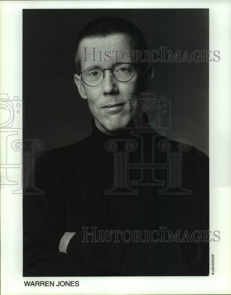 1999 Press Photo Warren Jones, Musician - sap15516- Historic Images