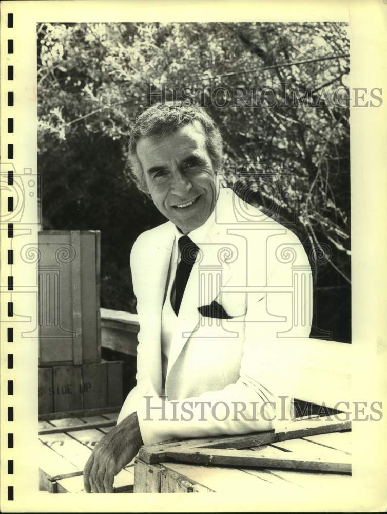 1980 Press Photo Actor Ricardo Montalban stars as Mr. Roarke in &quot;Fantasy Island&quot;- Historic Images