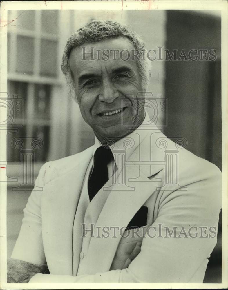 1978 Press Photo Actor Ricardo Montalban smiles in portrait - sap15606- Historic Images