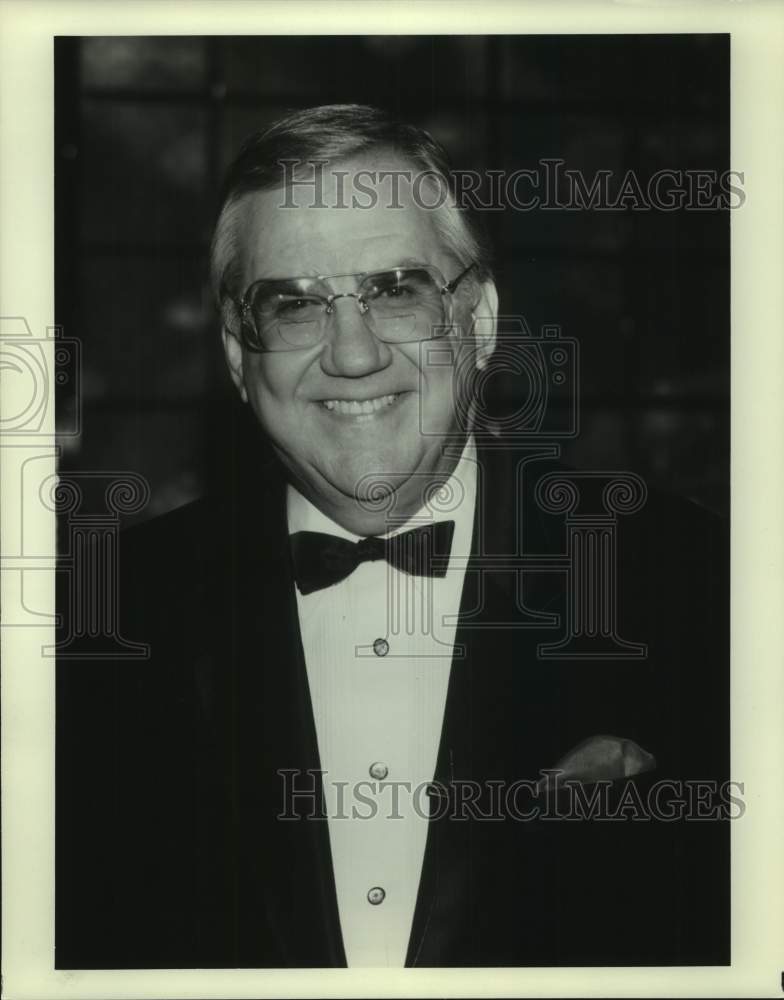 1984 Press Photo Ed McMahon, Host of Television Show &quot;Star Search&quot; - sap15610- Historic Images