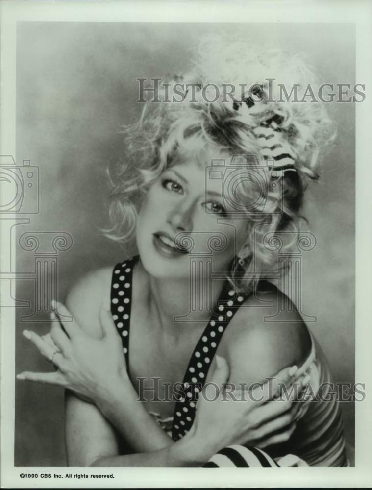 1990 Press Photo Comedian Victoria Jackson - sap15664- Historic Images