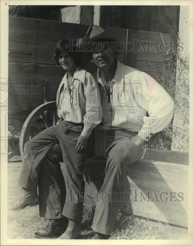 1978 Press Photo Actors Joey Keeper and Ron McPherson - sap15708- Historic Images