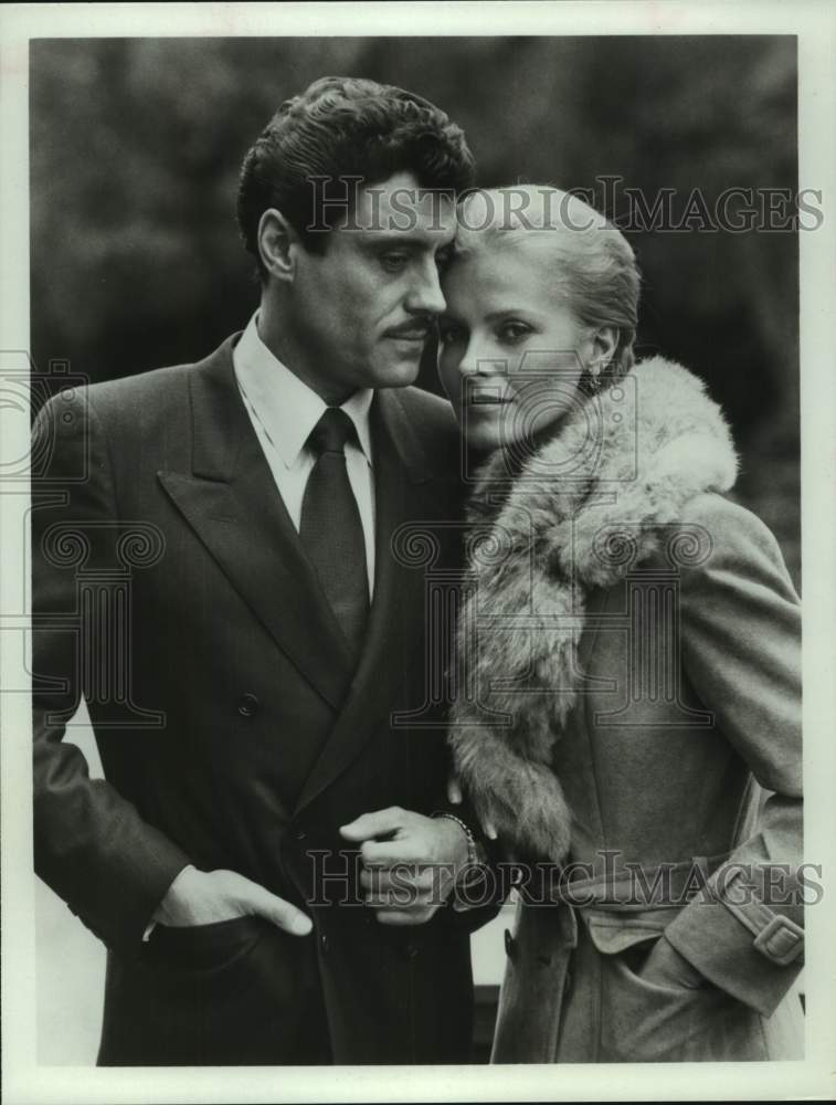 1983 Press Photo Actors Ian McShane and Cheryl Ladd - sap15714- Historic Images