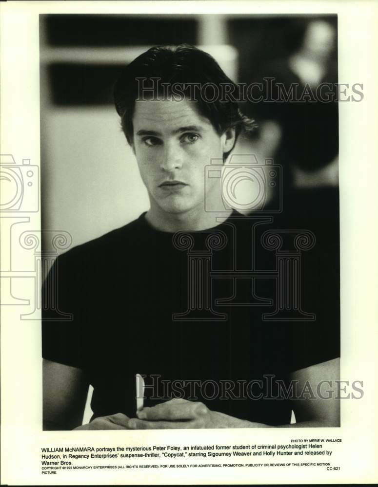 1995 Press Photo Actor William McNamara in &quot;Copycat&quot; movie - sap15738- Historic Images