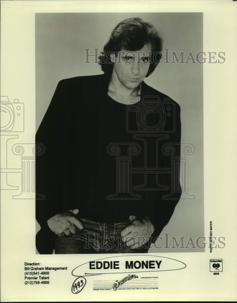 1993 Press Photo Eddie Money, Musician - sap15757- Historic Images