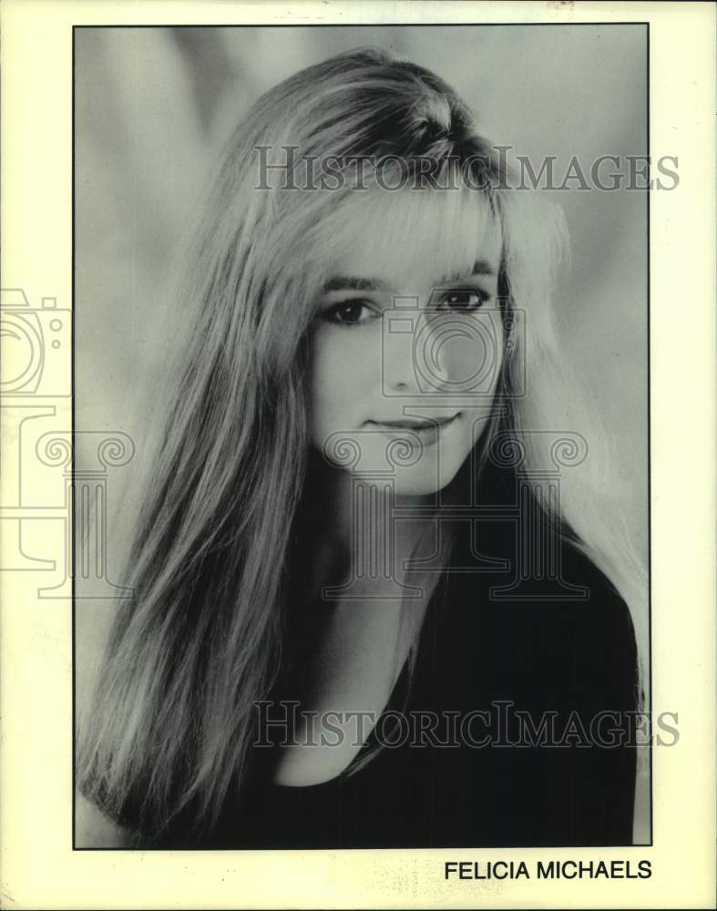 2000 Press Photo Comedian Felicia Michaels - sap15813- Historic Images